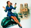 Италия отпраздновала 70-летие культового мотороллера Vespa